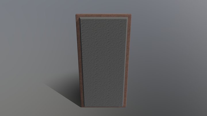 Speaker 3D Model