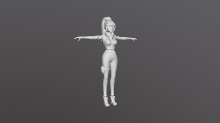 Muñeca Caitlin 3D Model