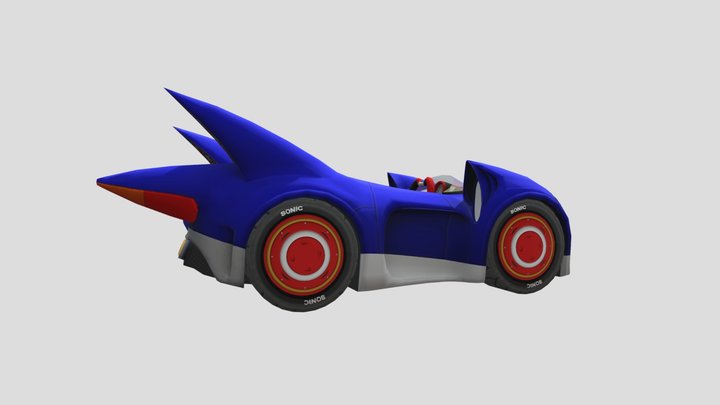 PC Computer - Sonic And SEGA All- Stars Racing 3D Model