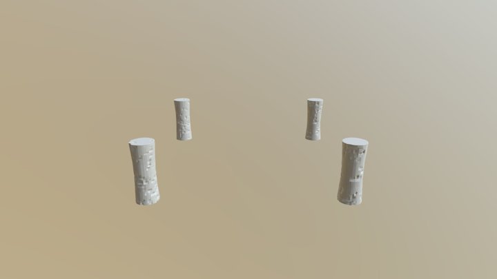 Pillars High 3D Model