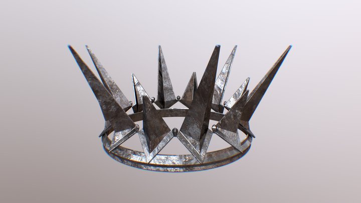 Evil Queen Crown 3D Model