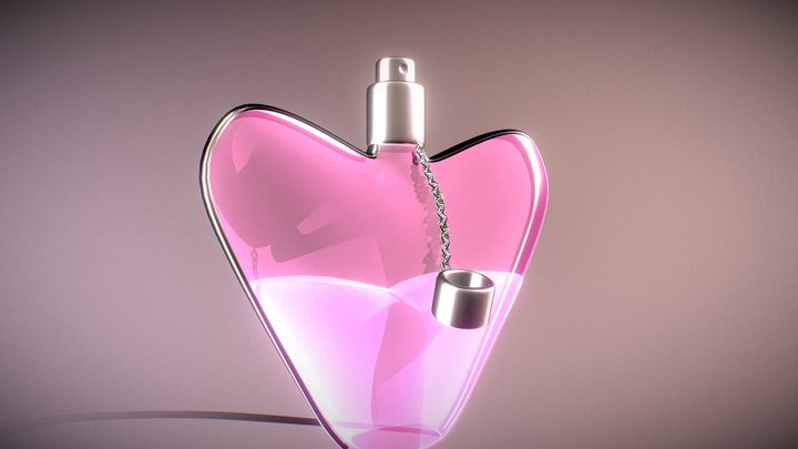 Love potion // perfume 3D Model