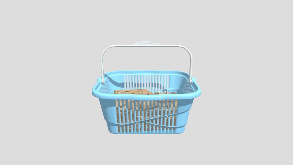 Basket With Fastener