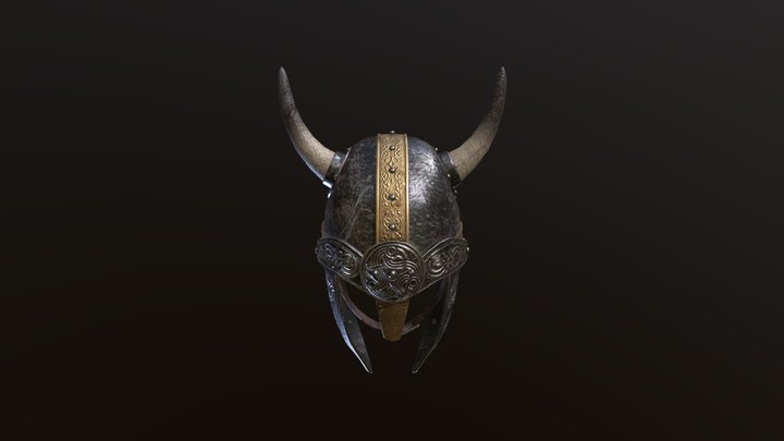 Assassin's Creed Valhalla Fan Art 2nd Helmet 3D Model