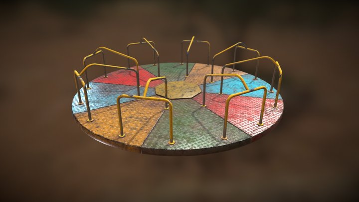 Merry go round 3D Model