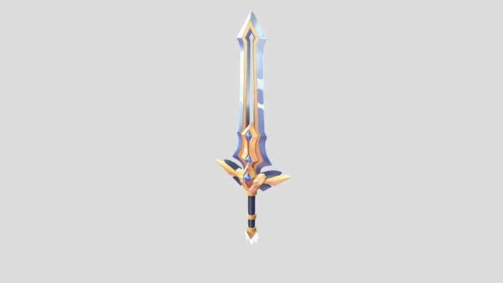 fantasySword 3D Model
