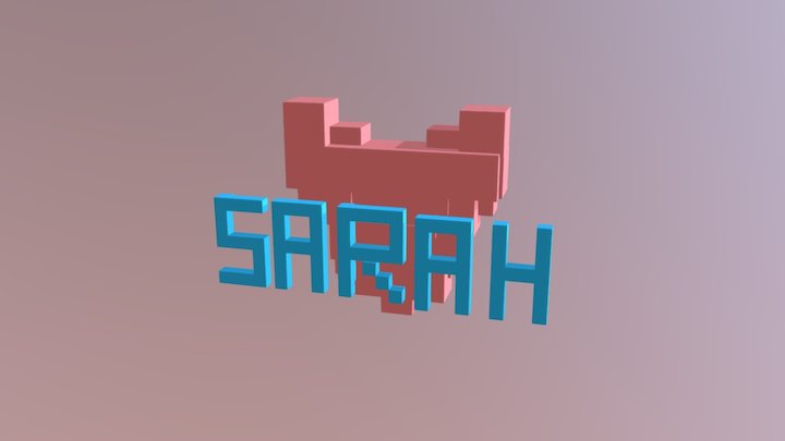 Sarah Heart 3D Model