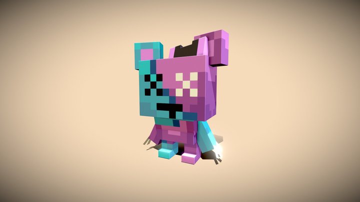 Udin made in Blockbench 3D Model
