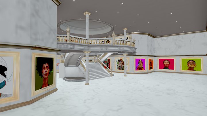 Broken Crayons Collectors Mansion 3D Model