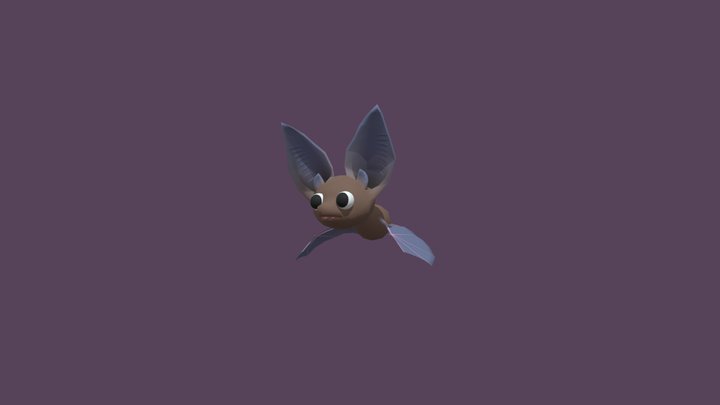 Bat 3D for Unity 3D Model