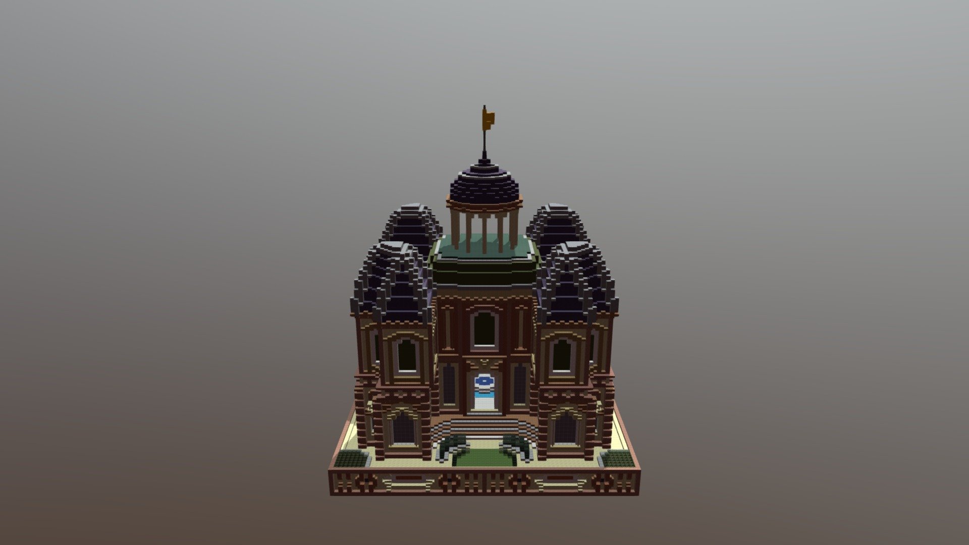 Royal Factions Spawn - 3D model by PixelMine [b08355d] - Sketchfab