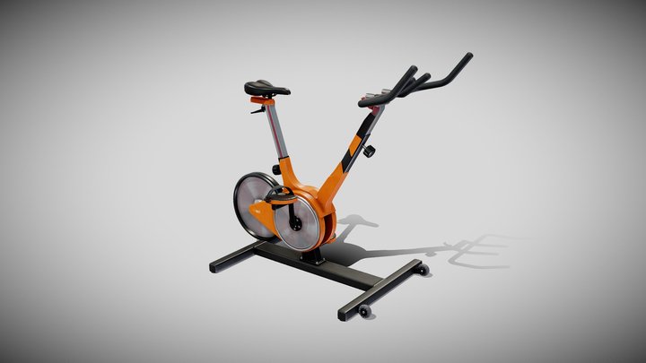 Spin Bike 3D Model