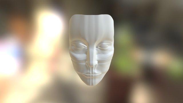 3d Face by Sarah Matthews 3D Model