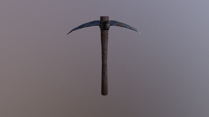 Pick Axe 3D Model