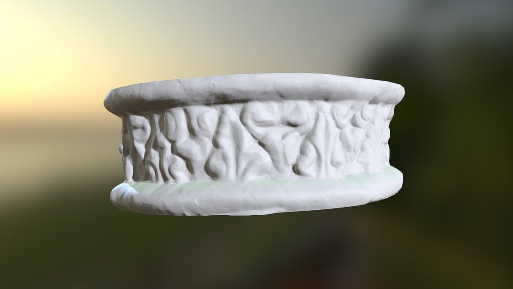 Church Font - 3D scan taken with SCANIFY