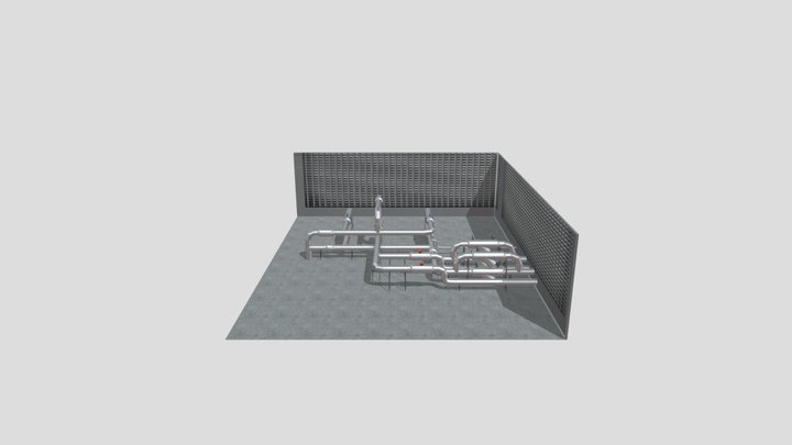 Piping System 3D Model