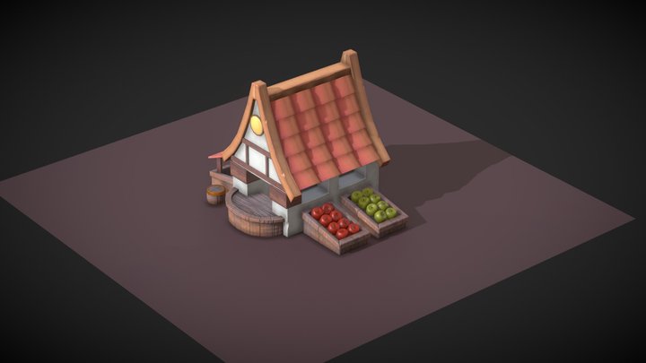 Mini Shop 3D Model