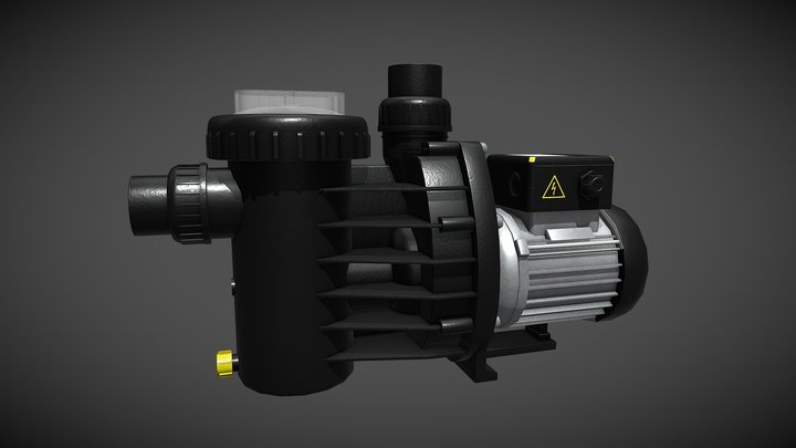 Prefilter Pump 3D Model