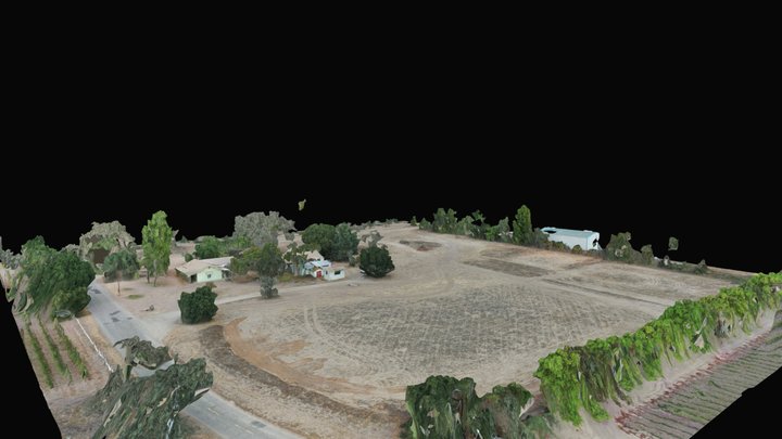 Old Refugio Ranch Santa Ynez, CA 3D Model