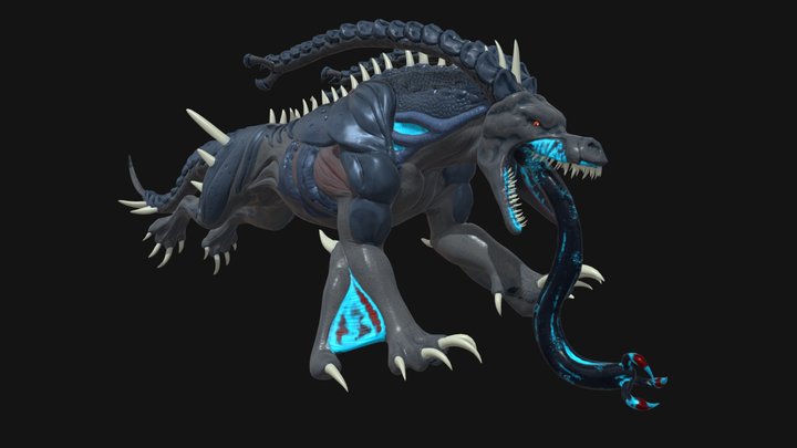 Mutated Ravager 3D Model