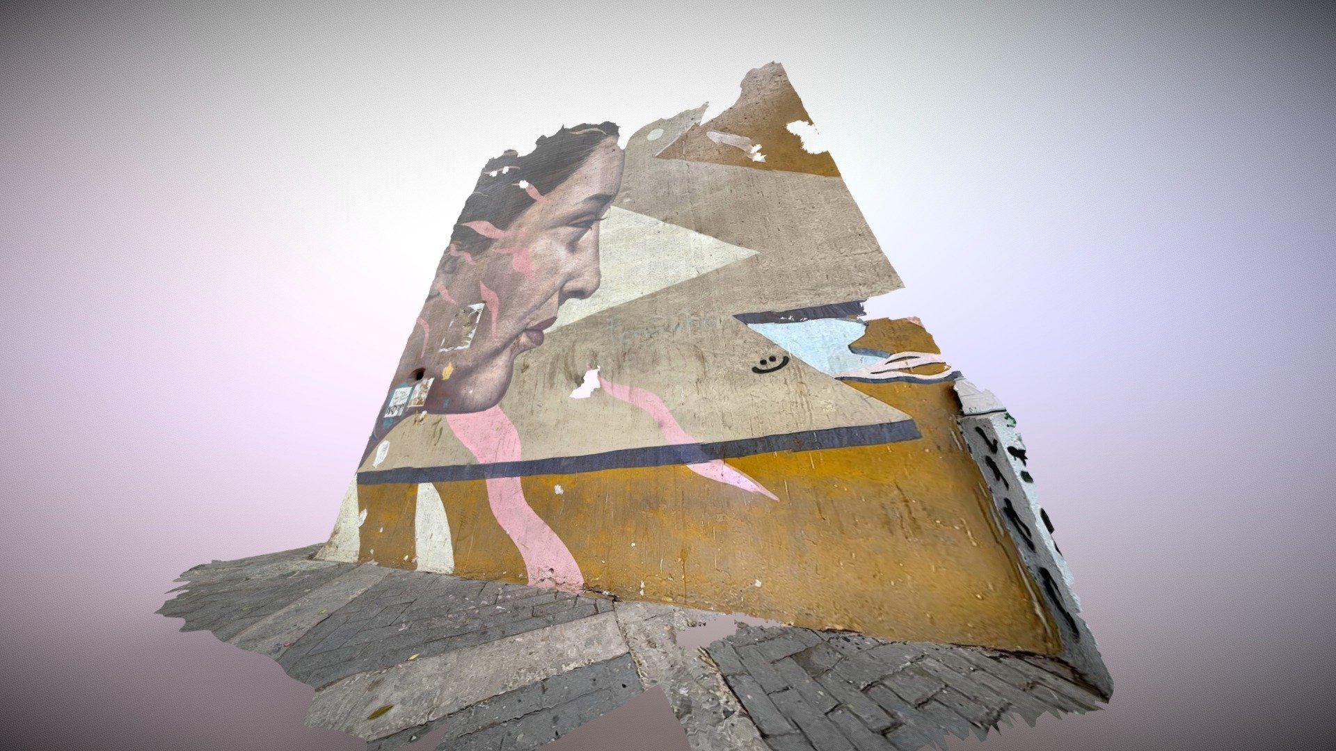 Day 29: two faces Mural