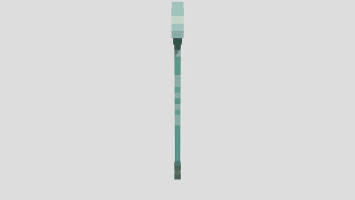 FREE-TO-USE Minecraft: Trident 3D Model