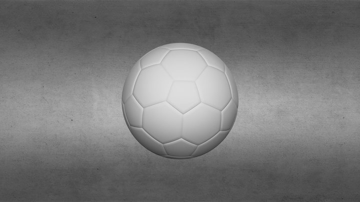 Football 3D Model