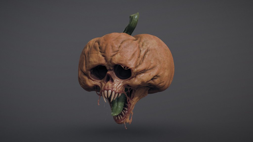 Halloween Cursed Pumpkin
