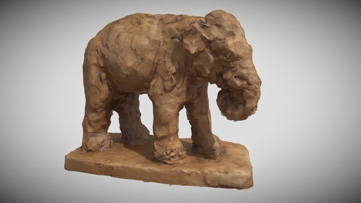 Elephant 3D Model