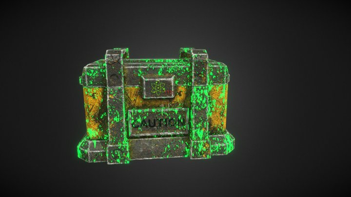 Radioactive Box 3D Model