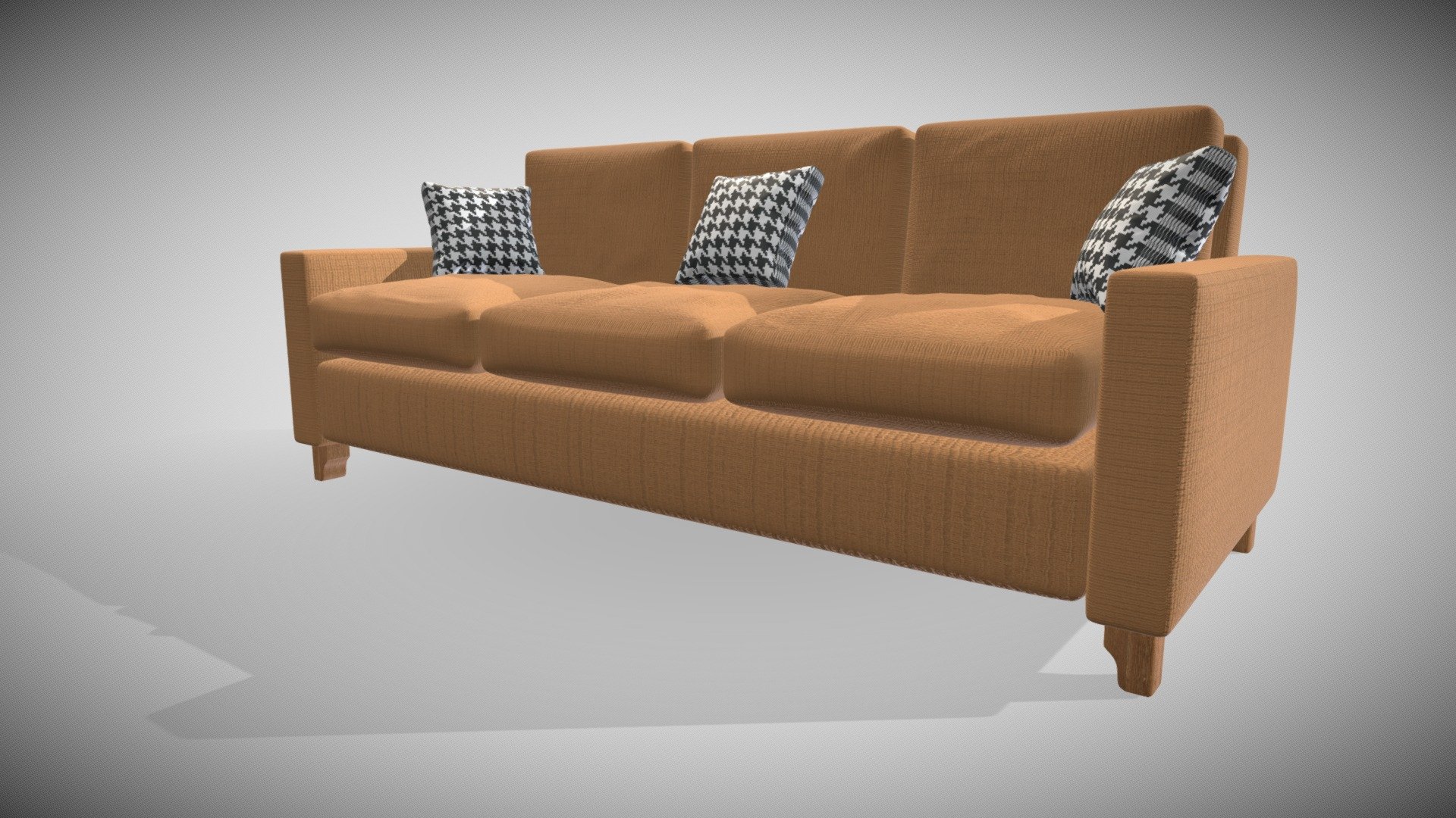 Sofa / Canapé - Download Free 3D model by Denague [b08ceea] - Sketchfab