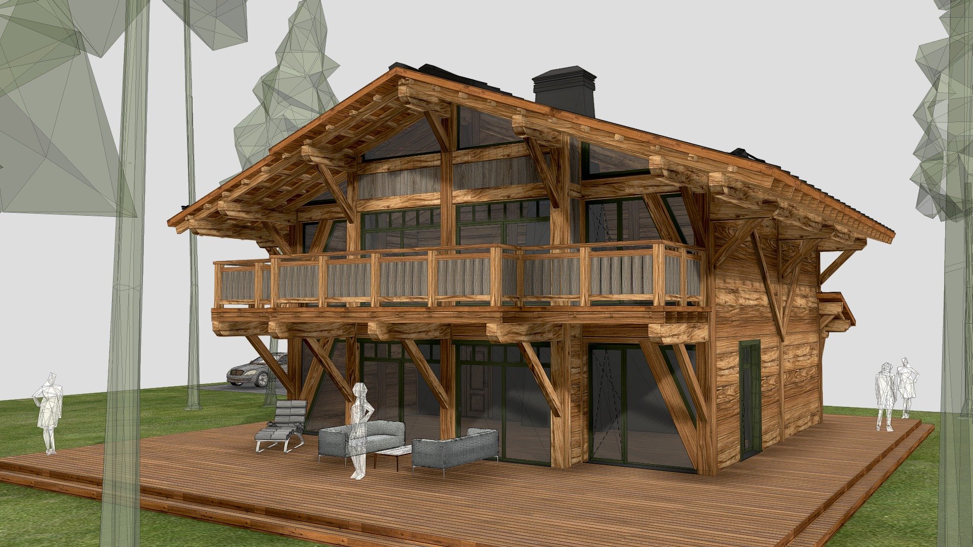 Дом — Sketchfab embed 3D viewer