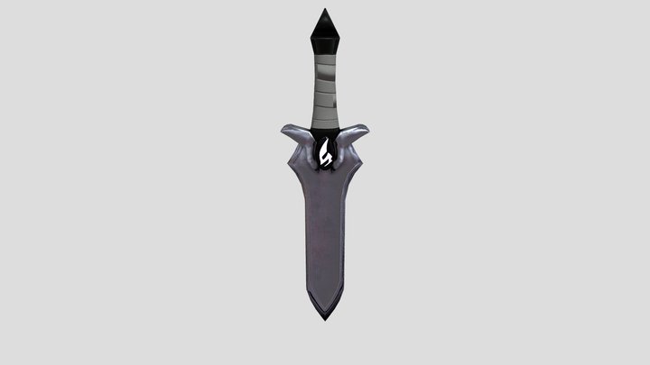 Blade Of Marmora Dagger 3D Model