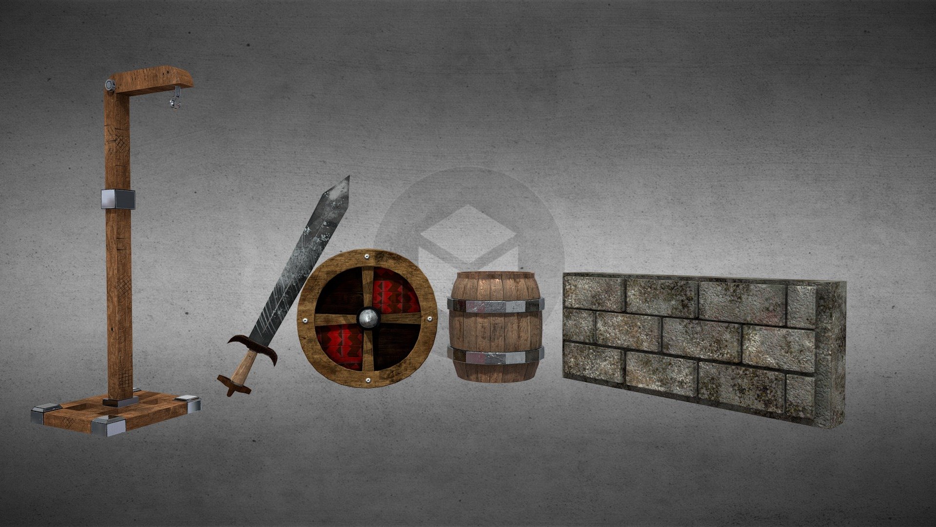 OBJETOS Medieval Nordico