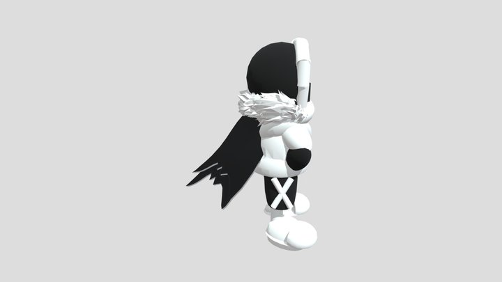 Cross Sans (from sans multiversal battles) 3D Model