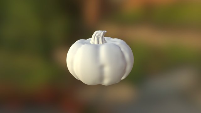 Better Pumpkin 3D Model