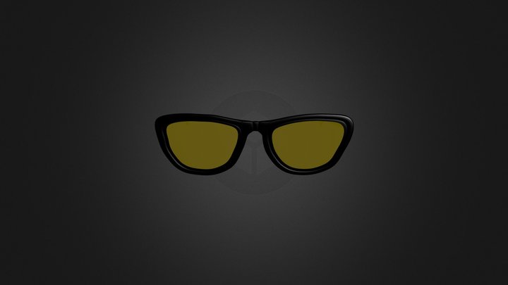 SUNGLASSES FROGSKINS 3D Model