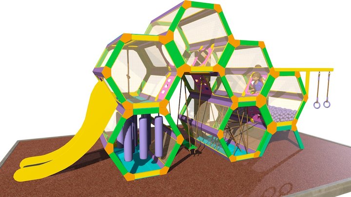 Playground - beehive 3D Model