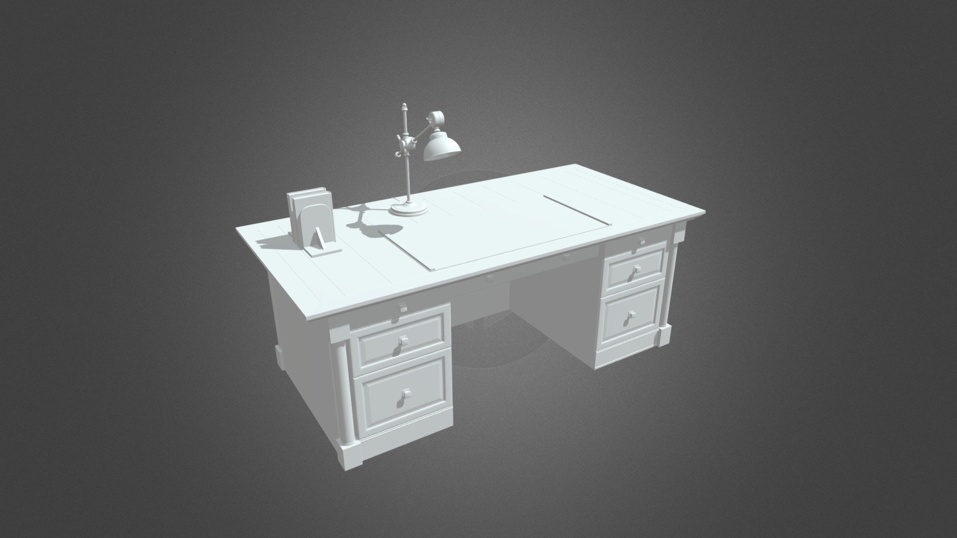Table with Lamp