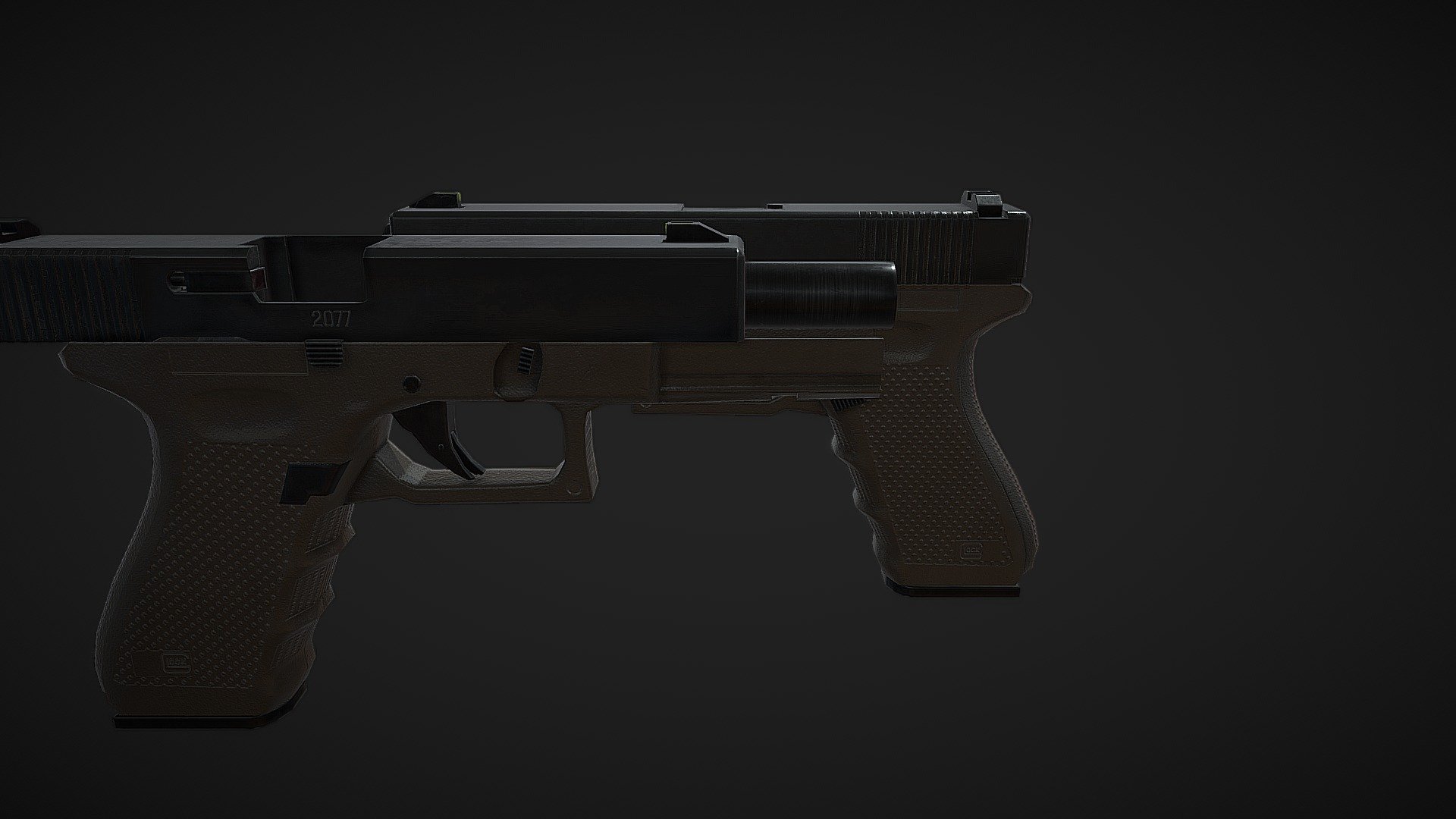 Glock17 - Buy Royalty Free 3D model by eagle2077 (@eagle2077) [b097521 ...