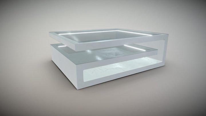 Infinity Coffee Table 1 3D Model