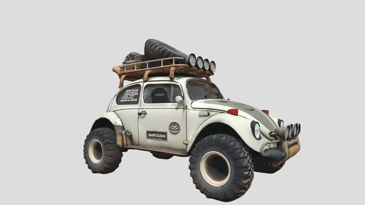 Off-road VW  3d Model 3D Model