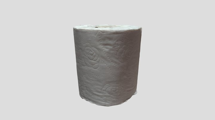 Toilet Paper 3D Model