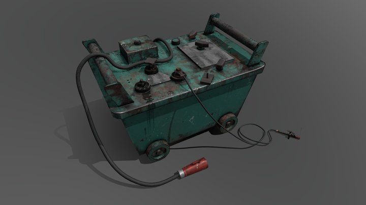 Welding Machine 3D Model