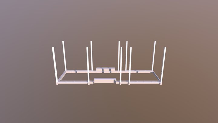 MISSION TINY TRAILER 3D Model