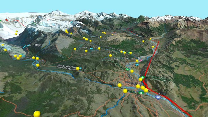 EL CHALTEN 3D Model