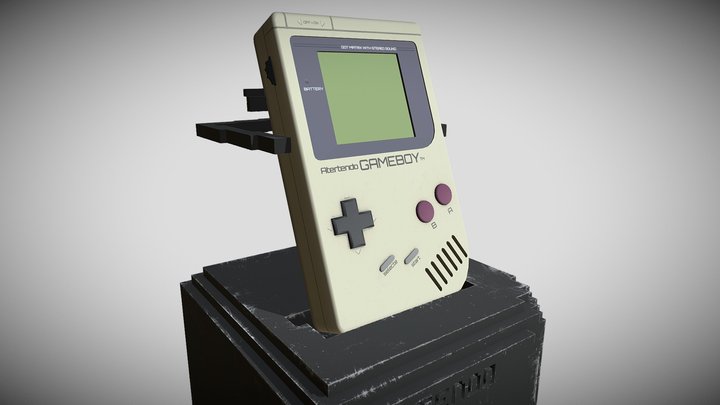 Atertendo - Fake Gameboy 3D Model