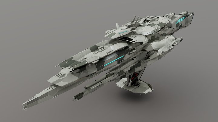 space battleships - A 3D model collection by Shepard.Alex - Sketchfab