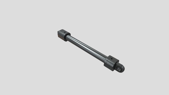 Hydraulic cylinder - mounting type C – Modèle 3D gratuit STL