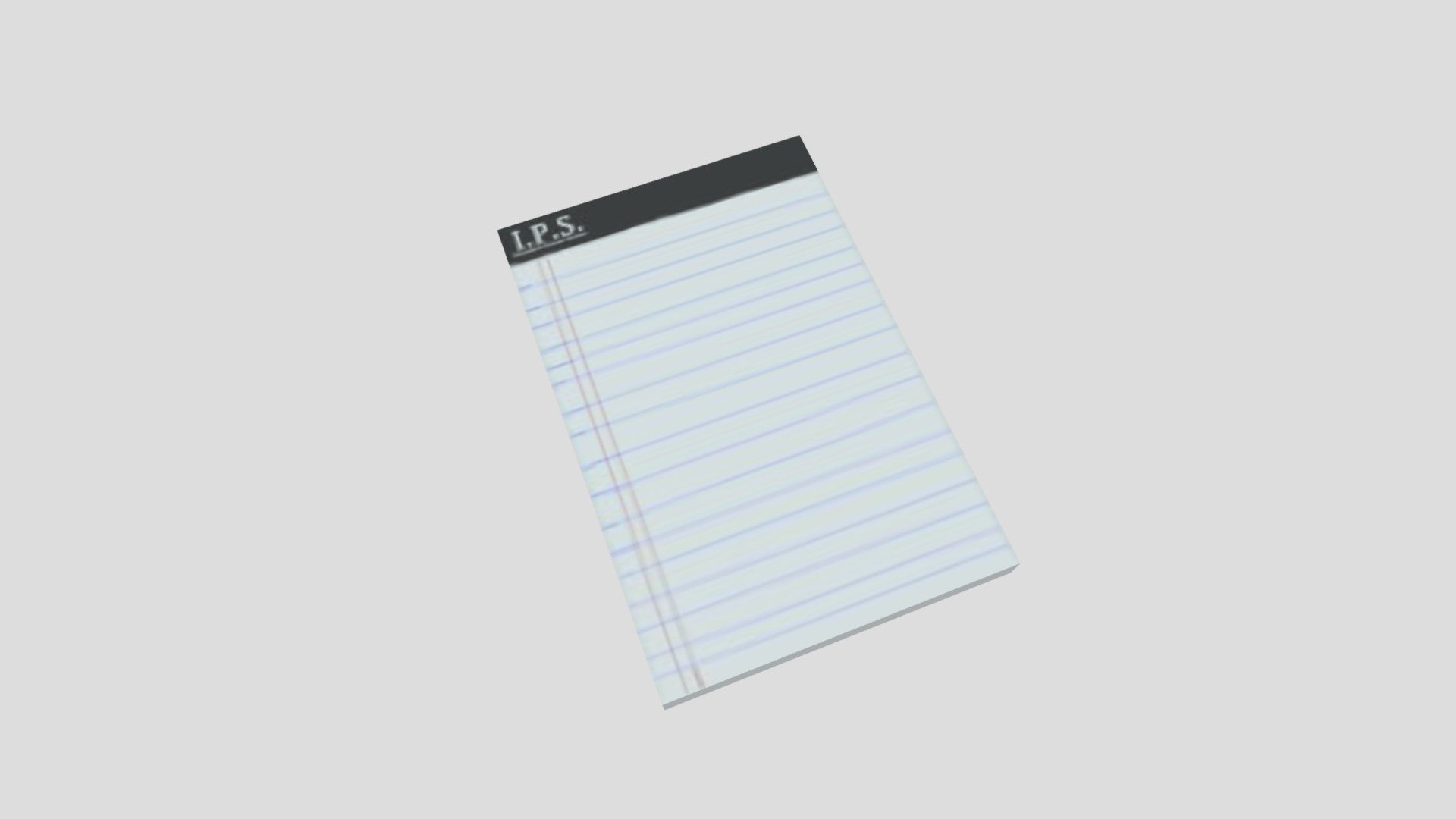 Notepad Download Free 3D model by KaitlinKelly (KaitlinK2000